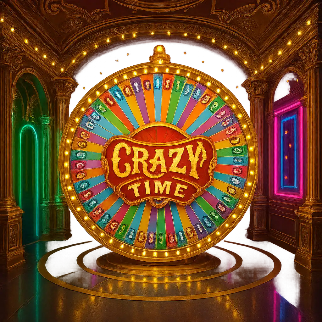 Jeu Crazy Time disponible chez Testbet